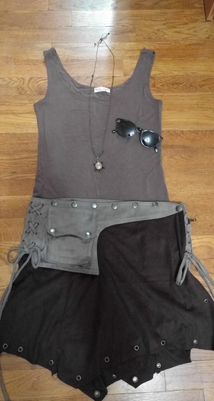 Boho Free People inspired wrap skirt - Picture 2 of 8